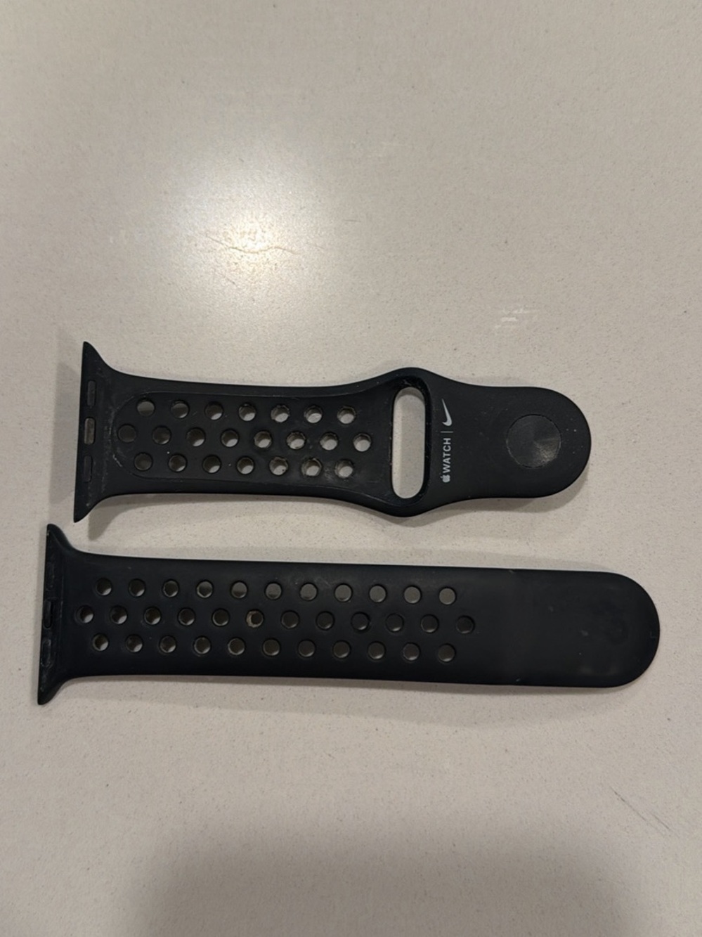 Nike Black Perforated Sport Band for Apple Watch